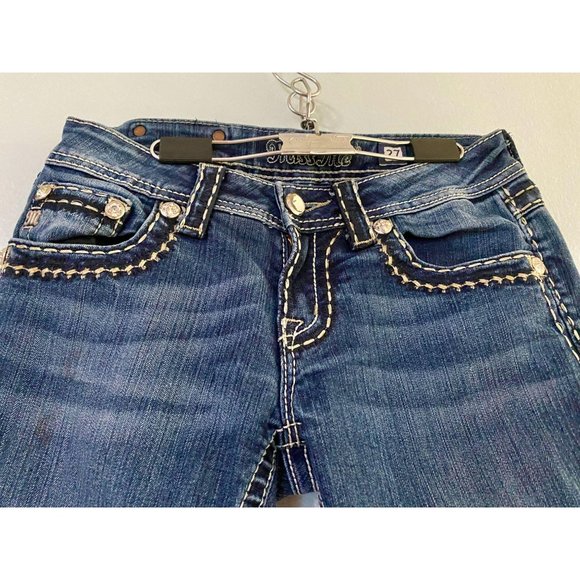 Miss Me Signature Cropped Skinny Jeans JS 5014589 - Picture 5 of 8